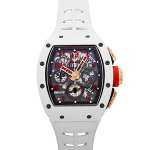 リシャール・ミル RICHARD MILLE オートマティック フライバック クロノグラフ フェリペ・マッサ RM011-AO-RG-ATZ グレー文字盤 中古 腕時計 メンズ