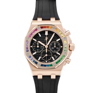 オーデマ・ピゲ AUDEMARS PIGUET ロイヤルオーク オフショア クロノグラフ 26236OR.YY.D002CA.01 ブラック文字盤 未使用 腕時計 メンズ