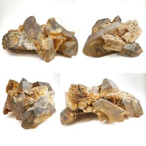 山梨黒平水晶 原石 約646g 山梨県黒平産【...の詳細画像1