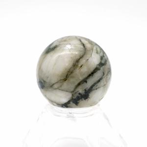 フェナカイト エメラルド共生鉱 丸玉 31mm...の詳細画像2
