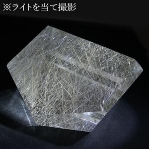 ルチルクォーツ 原石 ポリッシュ 284g ブ...の詳細画像5