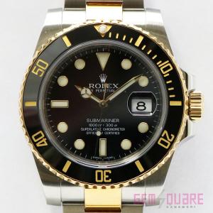 【値下げ交渉可】ROLEX ロレックス サブマリーナ デイト V番 コンビ 腕時計 仕上げ済 116613LN【質屋出店】｜gem-square