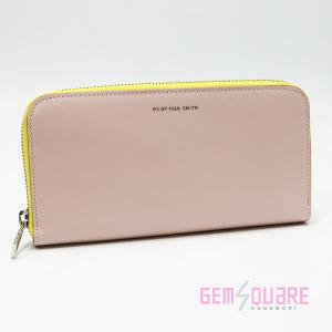 【値下げ交渉可】PSバイポールスミス ラウンドファスナー財布 ピンク 未使用品 4609【質屋出店】｜gem-square