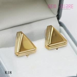 値下げ交渉可】K14WG アコヤ真珠 パール スタッドピアス 7.8mm 1.53g 