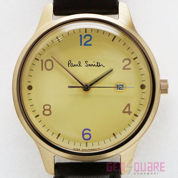 【値下げ交渉可】ポールスミス ザ・シティ クォーツ 腕時計 男 BC5-423-12 メンズ 革ベル...