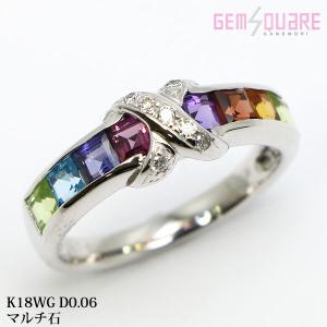 値下げ交渉可】K18PG スモーキークォーツ ダイヤモンド リング 指輪 D0  