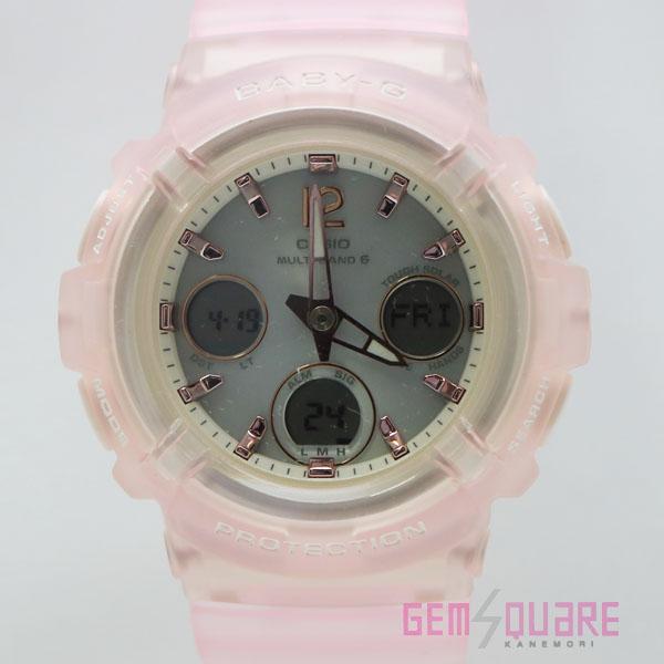 【値下げ交渉可】CASIO カシオ BABY-G 腕時計 タフソーラー電波 ピンク 未使用 BGA-...