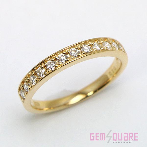 【値下げ交渉可】K18YG ダイヤモンド リング 指輪 D0.30 2.4g 11.5号 一文字 仕...