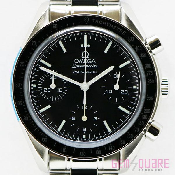 【値下げ交渉可】OMEGA オメガ スピードマスター オートマ SS 黒 男 腕時計 中古 OH・仕...