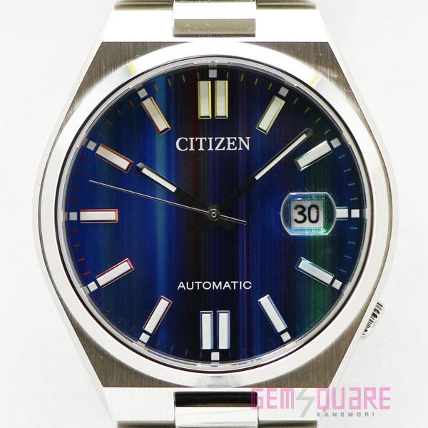 【値下げ交渉可】CITIZEN シチズンコレクション オートマ TSUYOSA ブルー 腕時計 未使...