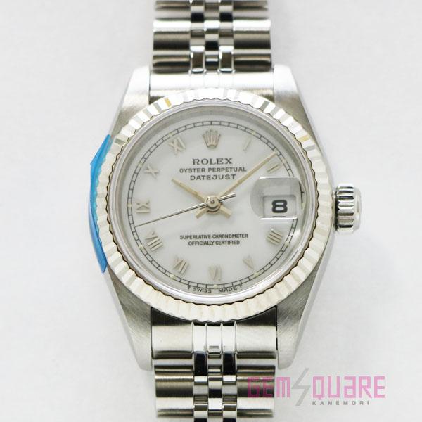 【値下げ交渉可】ROLEX ロレックス デイトジャスト ホワイトローマン OH・仕上済 腕時計 中古...