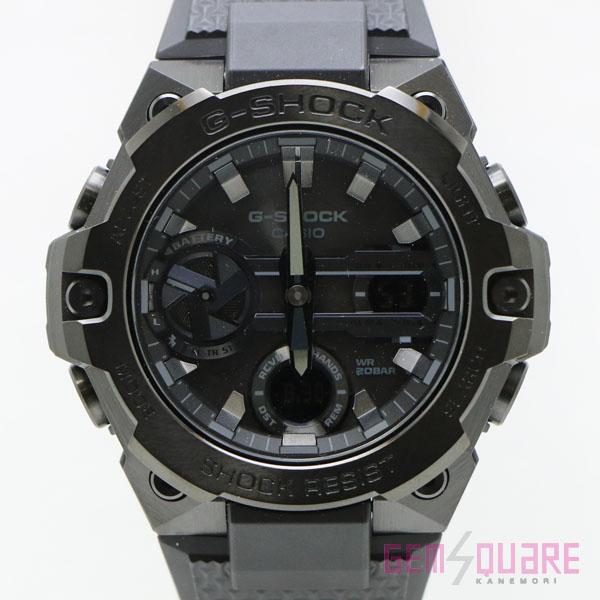 【値下げ交渉可】カシオ G-SHOCK タフソーラー クロノグラフ 黒 腕時計 未使用 GST-B4...