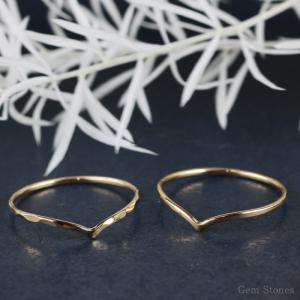 【人気商品】 Fine Ring V 18金 ...の詳細画像3