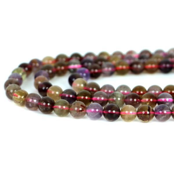 パワーストーン 天然石 ビーズ オーラライト23（オーロラ23） 丸玉 7ｍｍ 1連販売