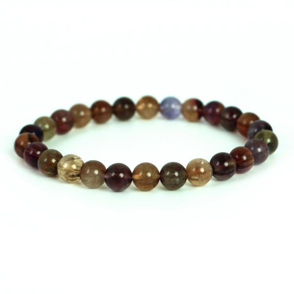 パワーストーン 天然石 ブレスレット オーラライト23（オーロラ23） 丸玉 7ｍｍ 数珠 念珠 B...