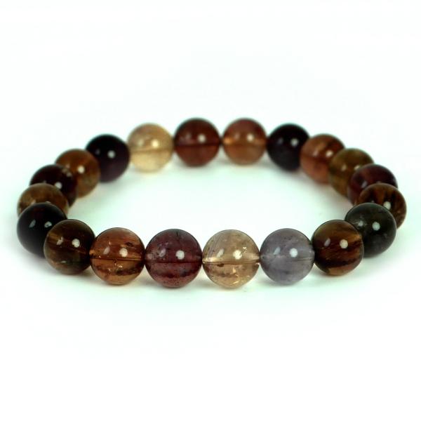パワーストーン 天然石 ブレスレット オーラライト23（オーロラ23） 丸玉 10ｍｍ 数珠 念珠 ...