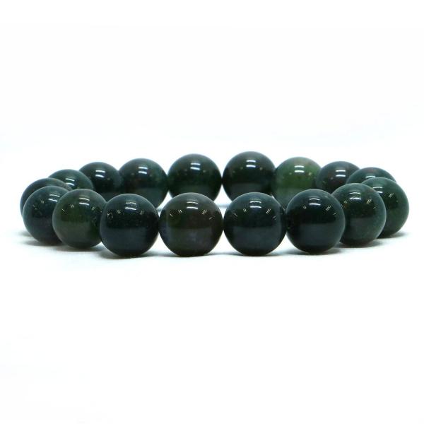 パワーストーン 天然石 ブレスレット ブラッドストーン 丸玉 12mm 数珠 念珠 Bracelet...