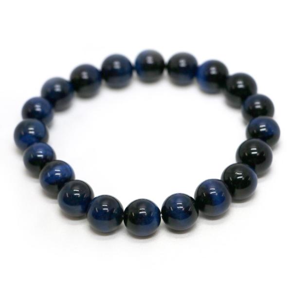 パワーストーン 天然石 ブレスレット ブルータイガーアイ 丸玉 12mm 数珠 念珠 Bracele...