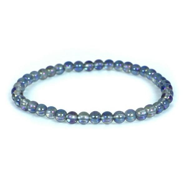 パワーストーン 天然石 ブレスレット コスモオーラ 丸玉 4ｍｍ 数珠 念珠 Bracelet お試...