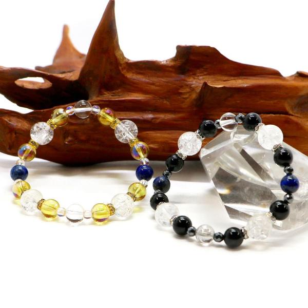 ９月・ラピスラズリ 誕生石ブレスレット 天然石ブレス パワーストーン Bracelet