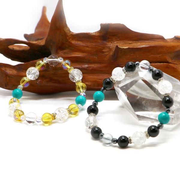 １２月・ターコイズ 誕生石ブレスレット 天然石ブレス パワーストーン Bracelet