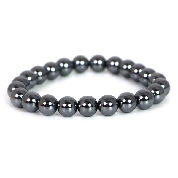 パワーストーン 天然石 ブレスレット テラヘルツ 丸玉 8mm 数珠 念珠 Bracelet お試し...