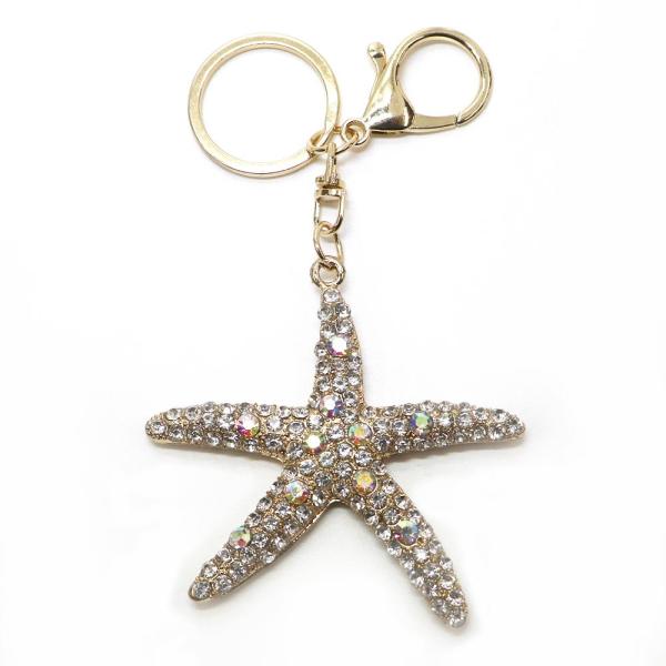 バッグチャーム バックチャーム キーホルダー ひとで ヒトデ スターフィッシュ