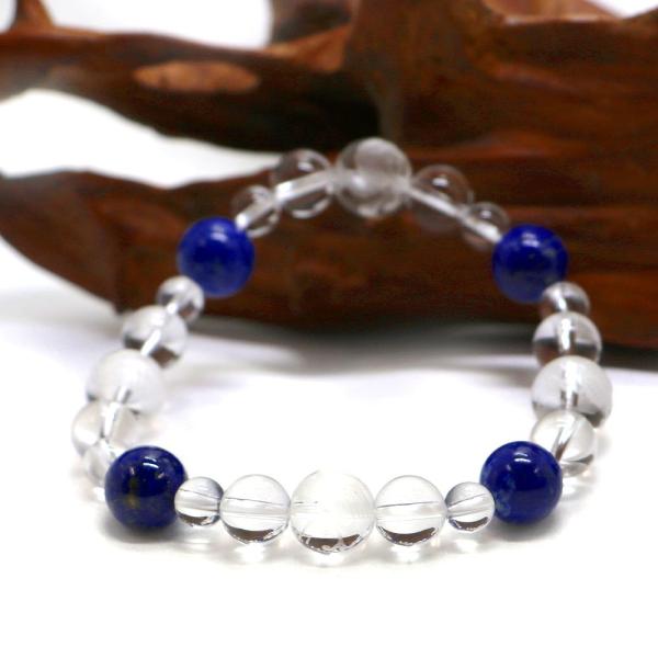 四神相応誕生石ブレスレット9月ラピスラズリ 天然石ブレス パワーストーン Bracelet