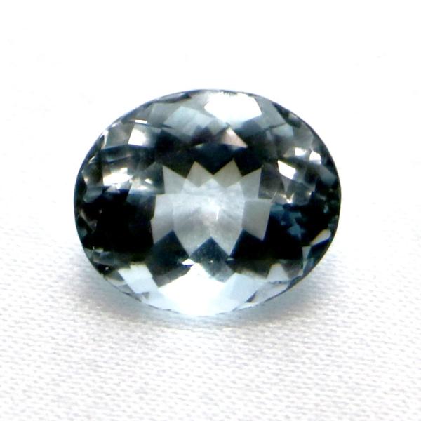 アクアマリン オーバルカット12mm 4.68ct アクワマリン Aquamarine 藍玉 ルース...