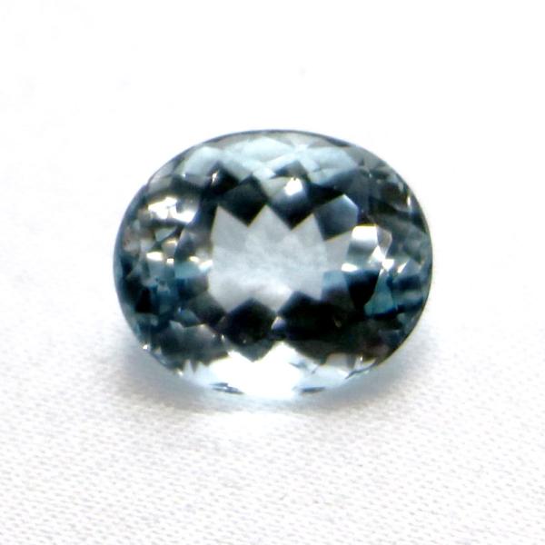 アクアマリン オーバルカット12mm 5.01ct アクワマリン Aquamarine 藍玉 ルース...
