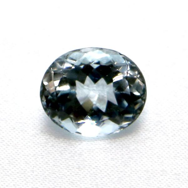 アクアマリン オーバルカット12mm 4.56ct アクワマリン Aquamarine 藍玉 ルース...