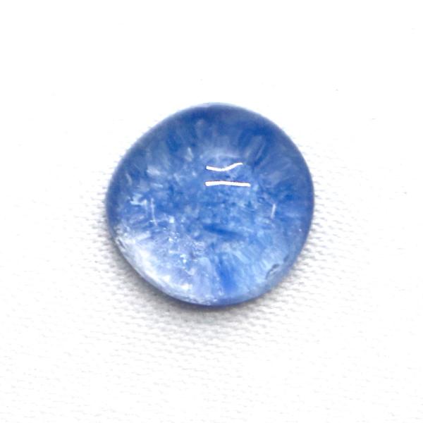 デュモルチェライトインクォーツ カボション9mm 3ct Dumortierite デュモルチェ石 ...