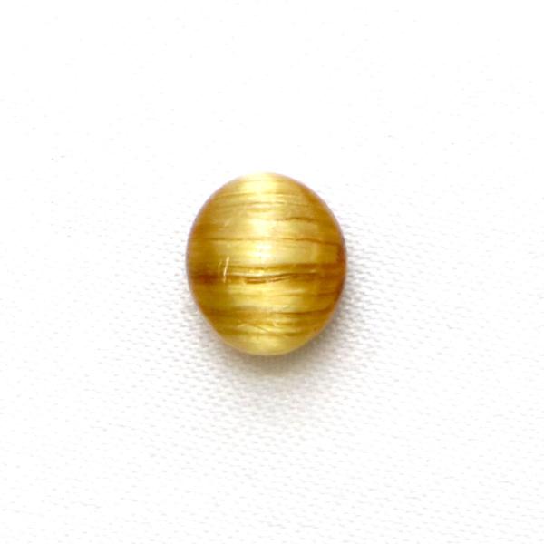 タイチンルチルクォーツ キャッツアイ カボション8mm ルチルレイテッド Taichin 金紅石 ル...