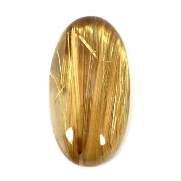 タイチンルチルクォーツ ルース 裸石 マクラメ パワーストーン 天然石