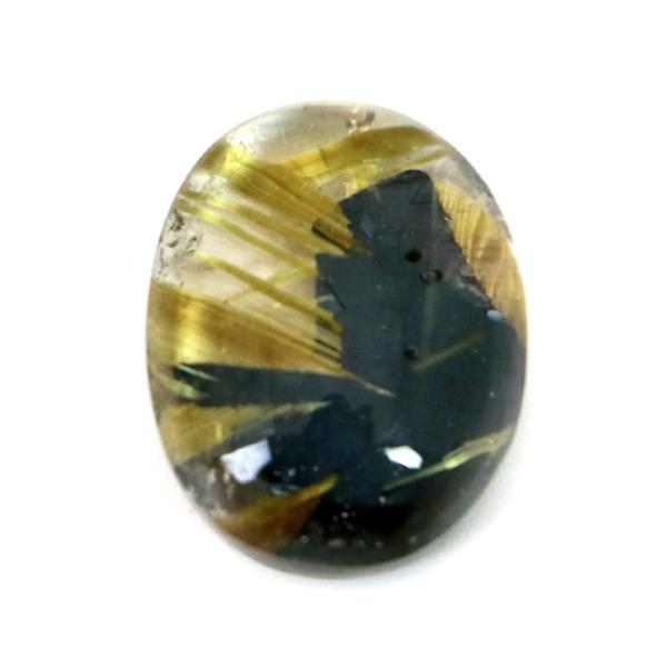 タイチンルチルクォーツ ルース 裸石 マクラメ パワーストーン 天然石