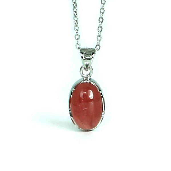 ロードクロサイト インカローズ ハイクオリティー シルバー プチペンダント パワーストーン 天然石 ...