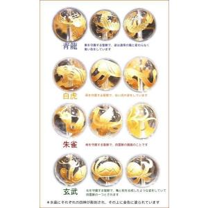 パワーストーン 天然石 ビーズ 四神 水晶 金...の詳細画像1