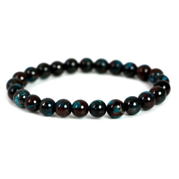 クリソコラ ハイクオリティー １点もの ブレスレット 数珠 パワーストーン 天然石 アクセサリー ハ...