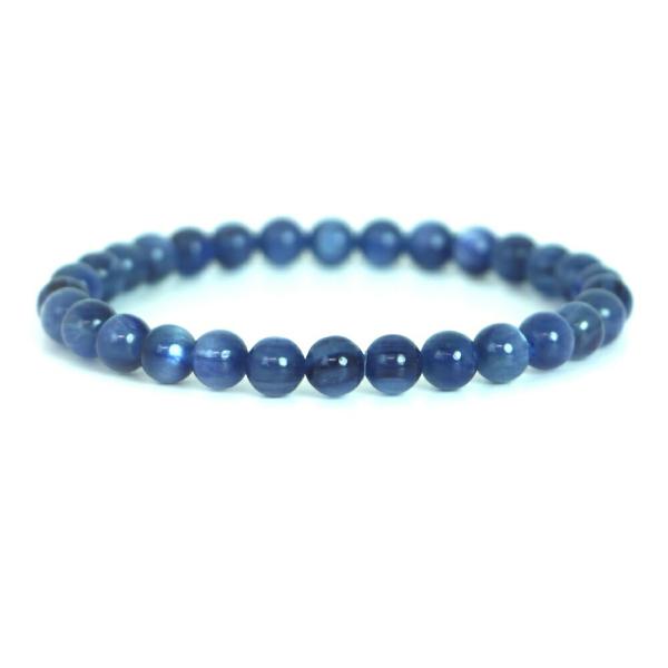 カイヤナイト ハイクオリティー １点もの ブレスレット 数珠 パワーストーン 天然石 アクセサリー ...