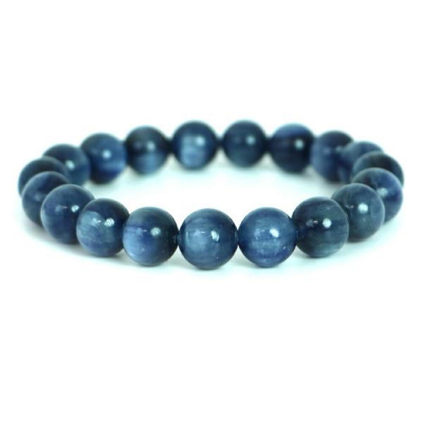 カイヤナイト ハイクオリティー １点もの ブレスレット 数珠 パワーストーン 天然石 アクセサリー ...