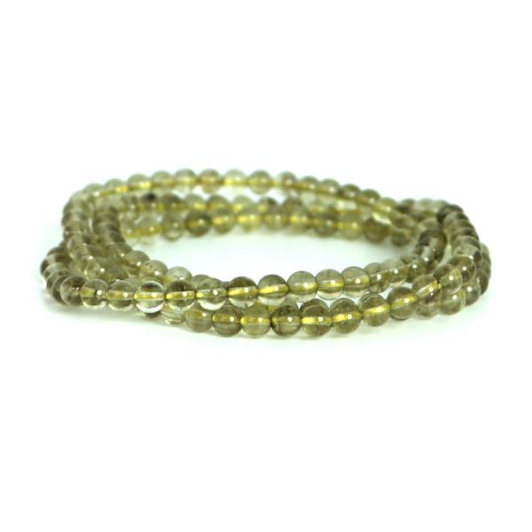 リビアングラス ハイクオリティー １点もの ブレスレット 数珠 パワーストーン 天然石 アクセサリー...