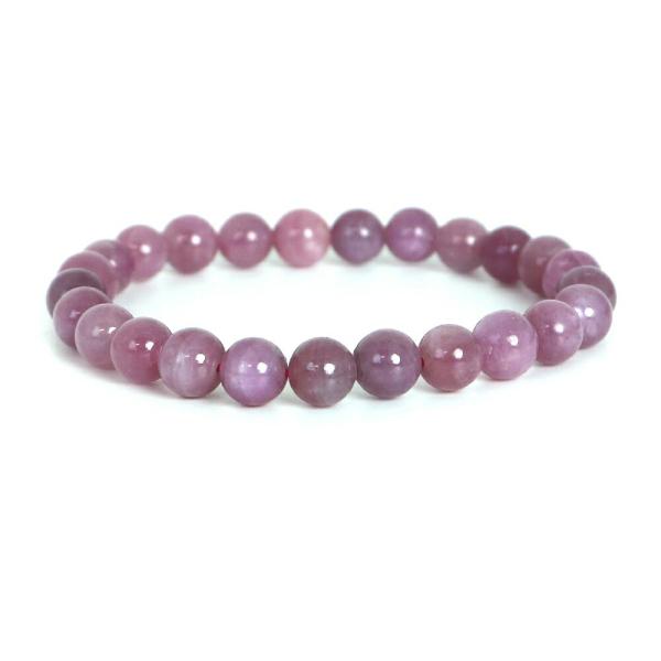 ピンクサファイア ハイクオリティー １点もの ブレスレット 数珠 パワーストーン 天然石 アクセサリ...