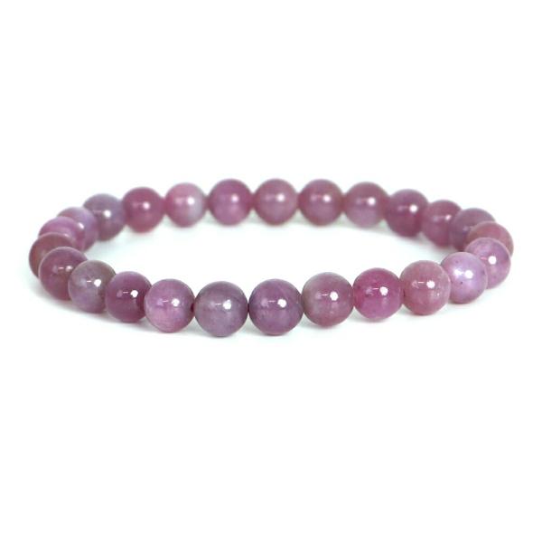 ピンクサファイア ハイクオリティー １点もの ブレスレット 数珠 パワーストーン 天然石 アクセサリ...