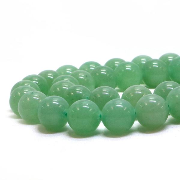 パワーストーン 天然石 ビーズ アベンチュリン 丸玉 12mm 1連販売