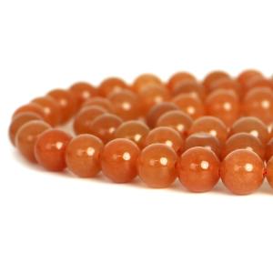パワーストーン 天然石 ビーズ オレンジアベンチュリン 丸玉 6mm 1連