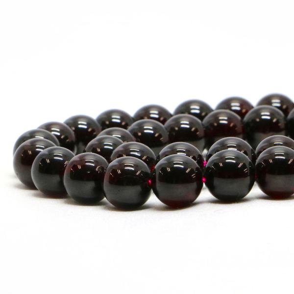 パワーストーン 天然石 ビーズ ガーネット 丸玉 10mm 1連販売