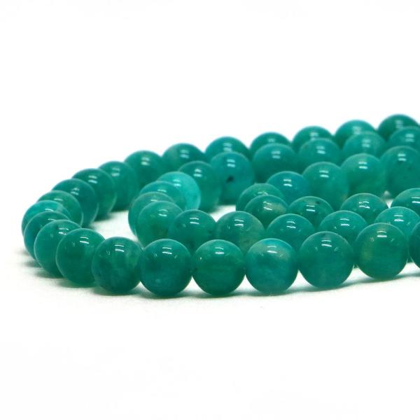 パワーストーン 天然石 ビーズ ロシアンアマゾナイト 丸玉 6mm 1連販売