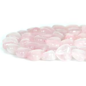 粒販売 マダガスカル産 ローズクォーツ ボタンカット 8×5mm