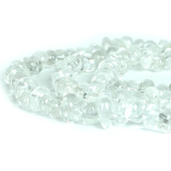 パワーストーン 天然石 ビーズ 水晶 タンブル 横幅/約8ｍｍ 1連販売
