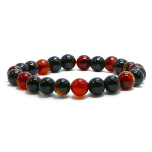 パワーストーン 天然石 ブレスレット メノウ アゲート 丸玉 8mm 数珠 念珠 Bracelet お試し価格｜gembazaar